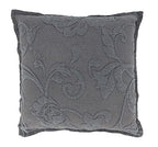 Fennco Styles Floral Design Decorative Filled Throw Pillow 17" W x 17" L - White Flower Square Cushion for Home, Couch, Office, Bedroom and Living Room Décor