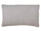 Fennco Styles Solid Faux Mohair Decorative Throw Pillow 18" W x 18" L - Soft Cushion for Home, Couch, Living Room, Bedroom and Office Décor