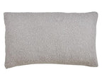 Fennco Styles Solid Faux Mohair Decorative Throw Pillow 18" W x 18" L - Soft Cushion for Home, Couch, Living Room, Bedroom and Office Décor