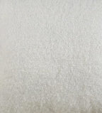 Fennco Styles Solid Faux Mohair Decorative Throw Pillow 18" W x 18" L - Soft Cushion for Home, Couch, Living Room, Bedroom and Office Décor