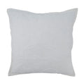 Fennco Styles Floral Design Decorative Filled Throw Pillow 17" W x 17" L - White Flower Square Cushion for Home, Couch, Office, Bedroom and Living Room Décor