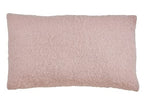 Fennco Styles Solid Faux Mohair Decorative Throw Pillow 18" W x 18" L - Soft Cushion for Home, Couch, Living Room, Bedroom and Office Décor