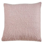 Fennco Styles Solid Faux Mohair Decorative Throw Pillow 18" W x 18" L - Soft Cushion for Home, Couch, Living Room, Bedroom and Office Décor