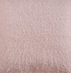 Fennco Styles Solid Faux Mohair Decorative Throw Pillow 18" W x 18" L - Soft Cushion for Home, Couch, Living Room, Bedroom and Office Décor