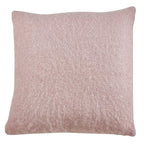 Fennco Styles Solid Faux Mohair Decorative Throw Pillow 18" W x 18" L - Soft Cushion for Home, Couch, Living Room, Bedroom and Office Décor