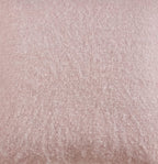 Fennco Styles Solid Faux Mohair Decorative Throw Pillow 18" W x 18" L - Soft Cushion for Home, Couch, Living Room, Bedroom and Office Décor