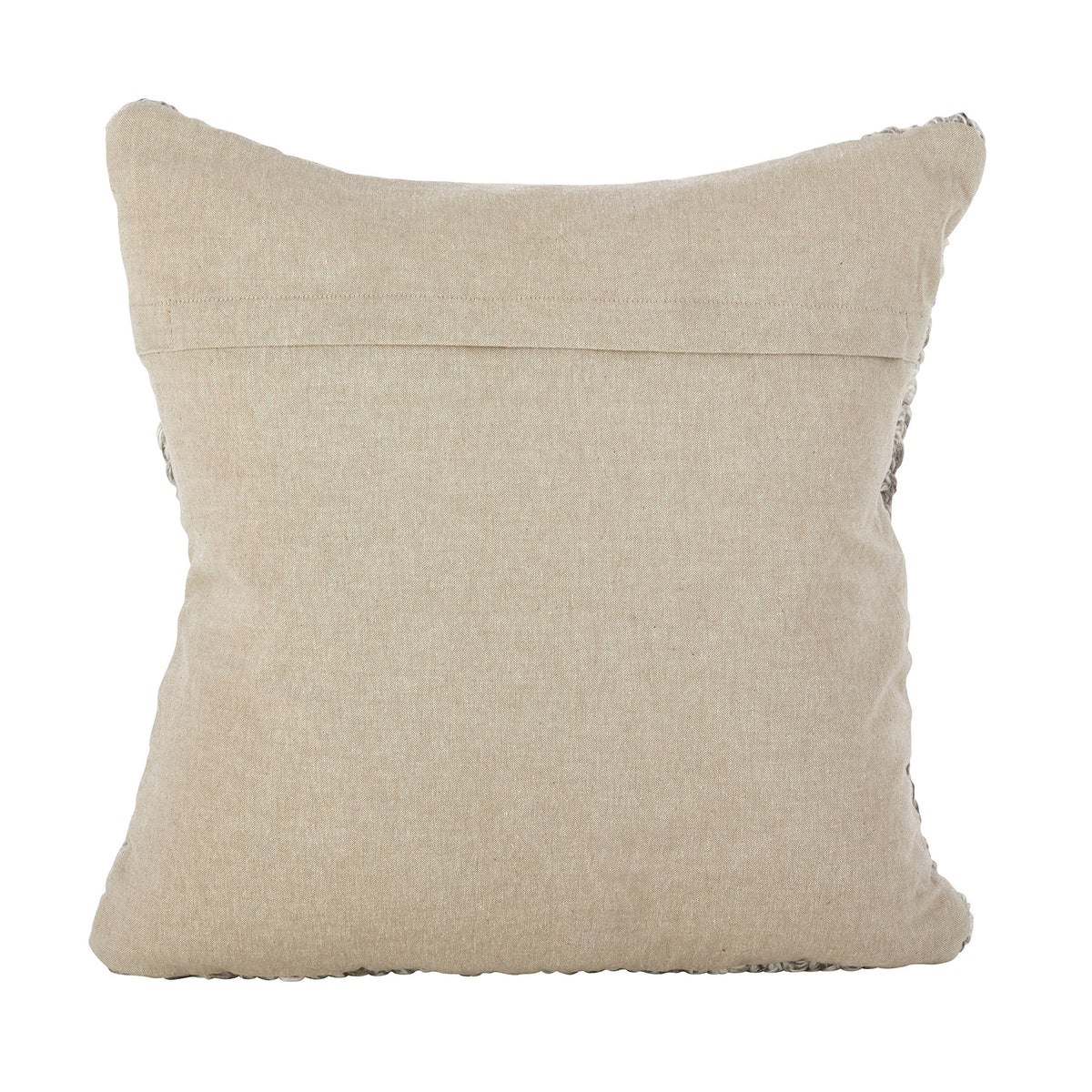 Fennco Styles Hand Cable Knit Design Accent Cushion Wool Down Filled Home Decorative Throw Pillow 18" Square (Chunky Cable Knit)