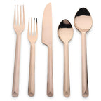 Ariella PVD 5 Pc. Flatware Set