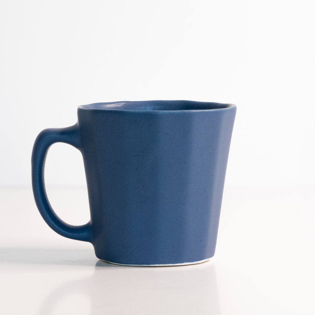 Monday Mug - Handmade Porcelain Coffee Cup