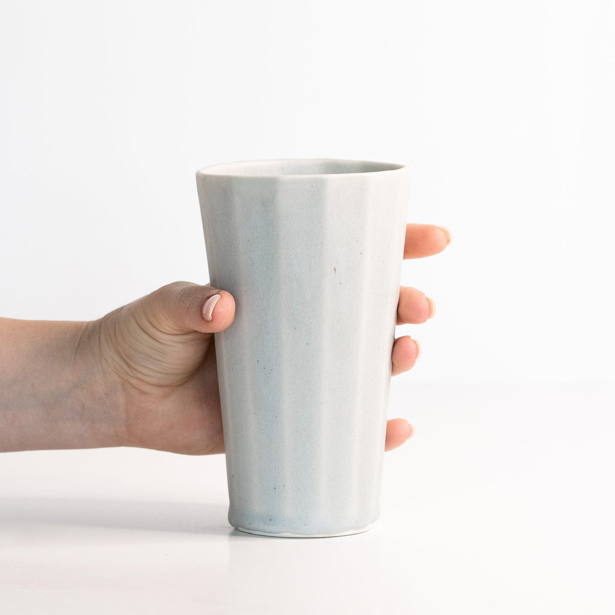 Handmade Porcelain Pint Cup