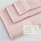Cotton Terry Bath Towel Set - Cooper Collection