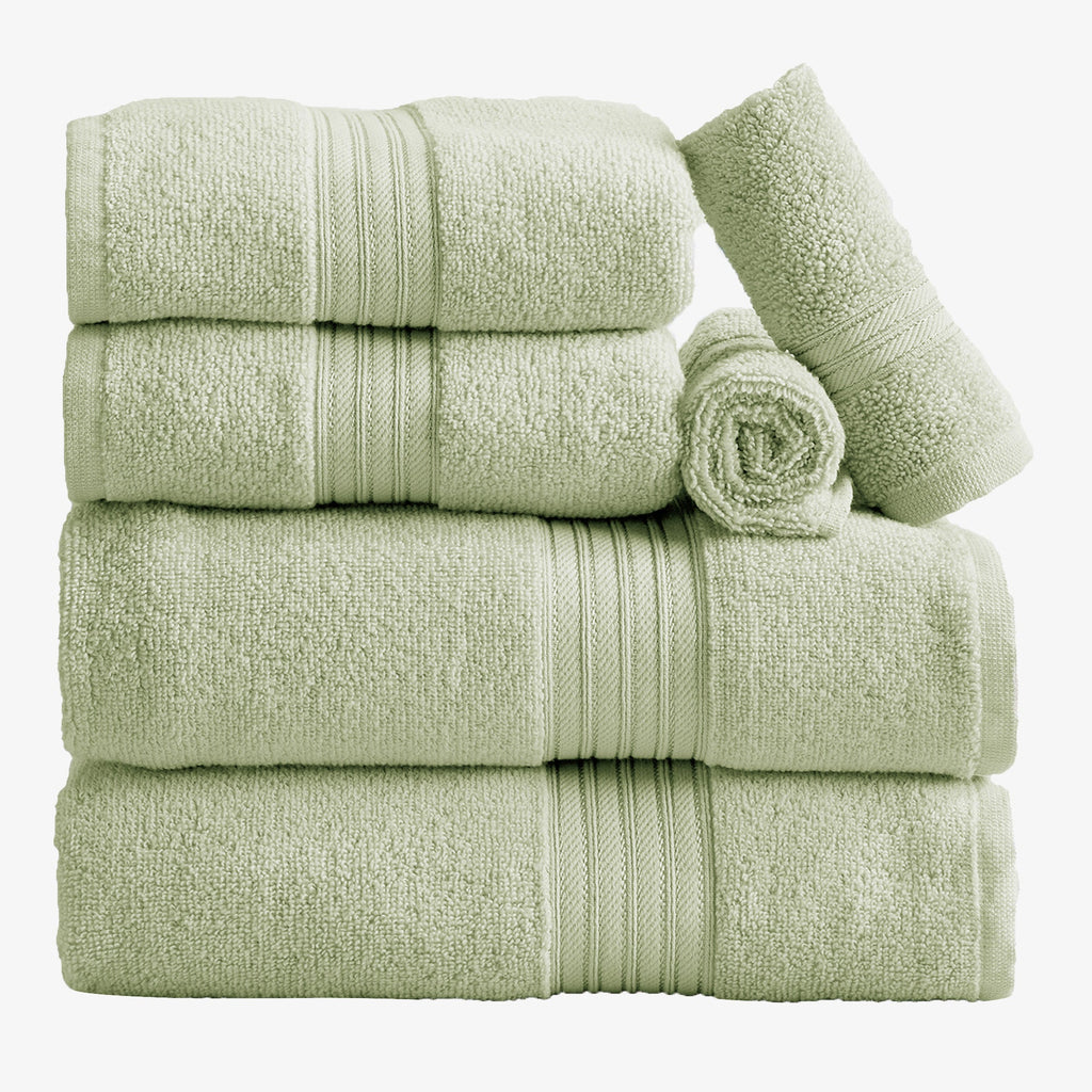 Cotton Terry Bath Towel Set - Cooper Collection