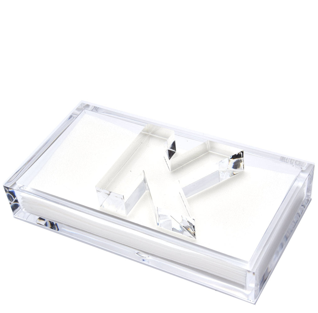 Initial Guest Towel Holder