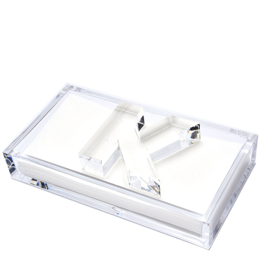 Initial Guest Towel Holder