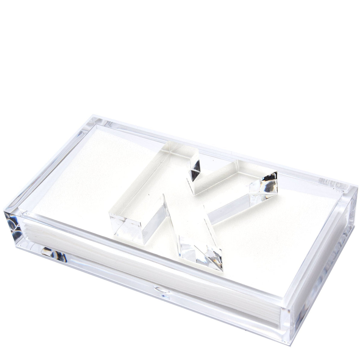 Initial Guest Towel Holder